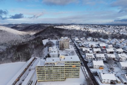 Meßstetten schneebedeckt